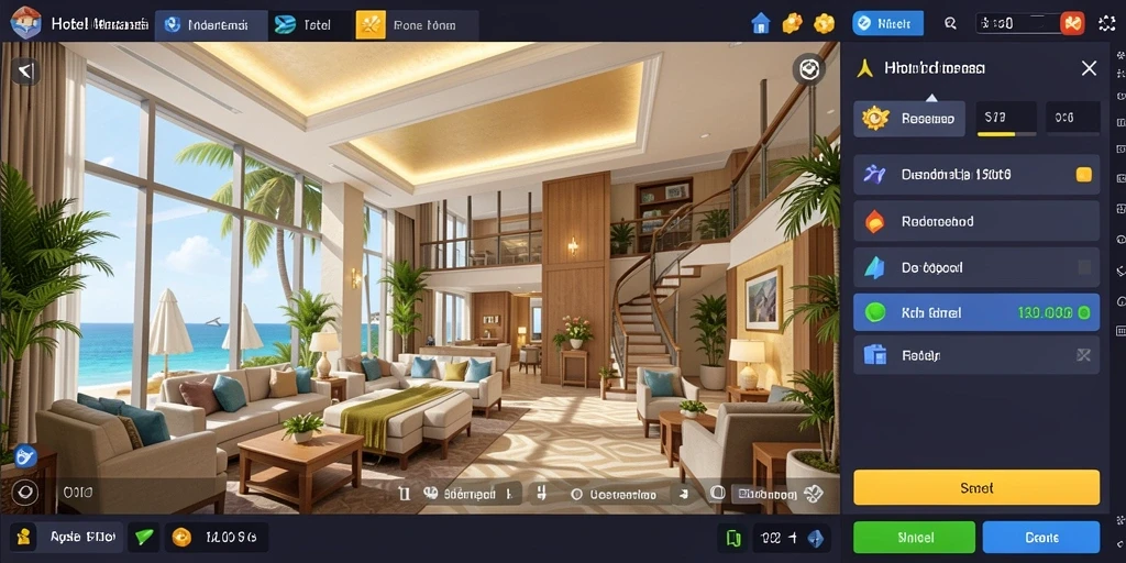 Screenshot yang menunjukkan item yang dapat dikumpulkan di game.