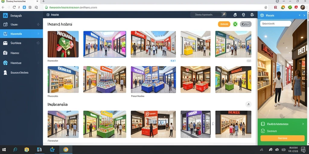Tampilan antarmuka yang user-friendly dengan grafik memukau.